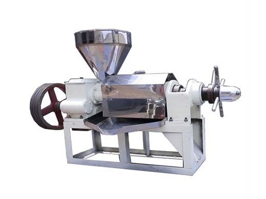 machine de raffinage d'huile de graines de lin largement utilisée au bénin
