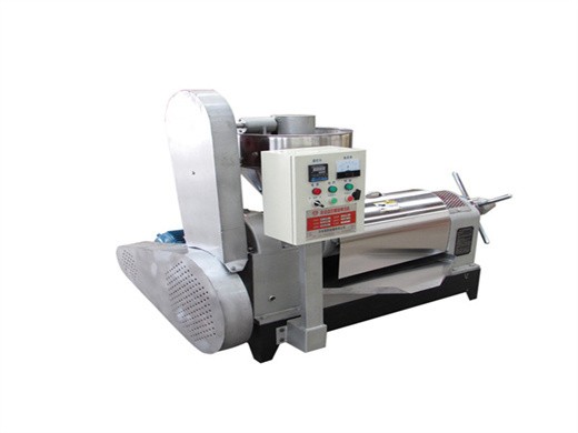 machines de presse à huile à vis intégrées au son de riz 18-20 t/j